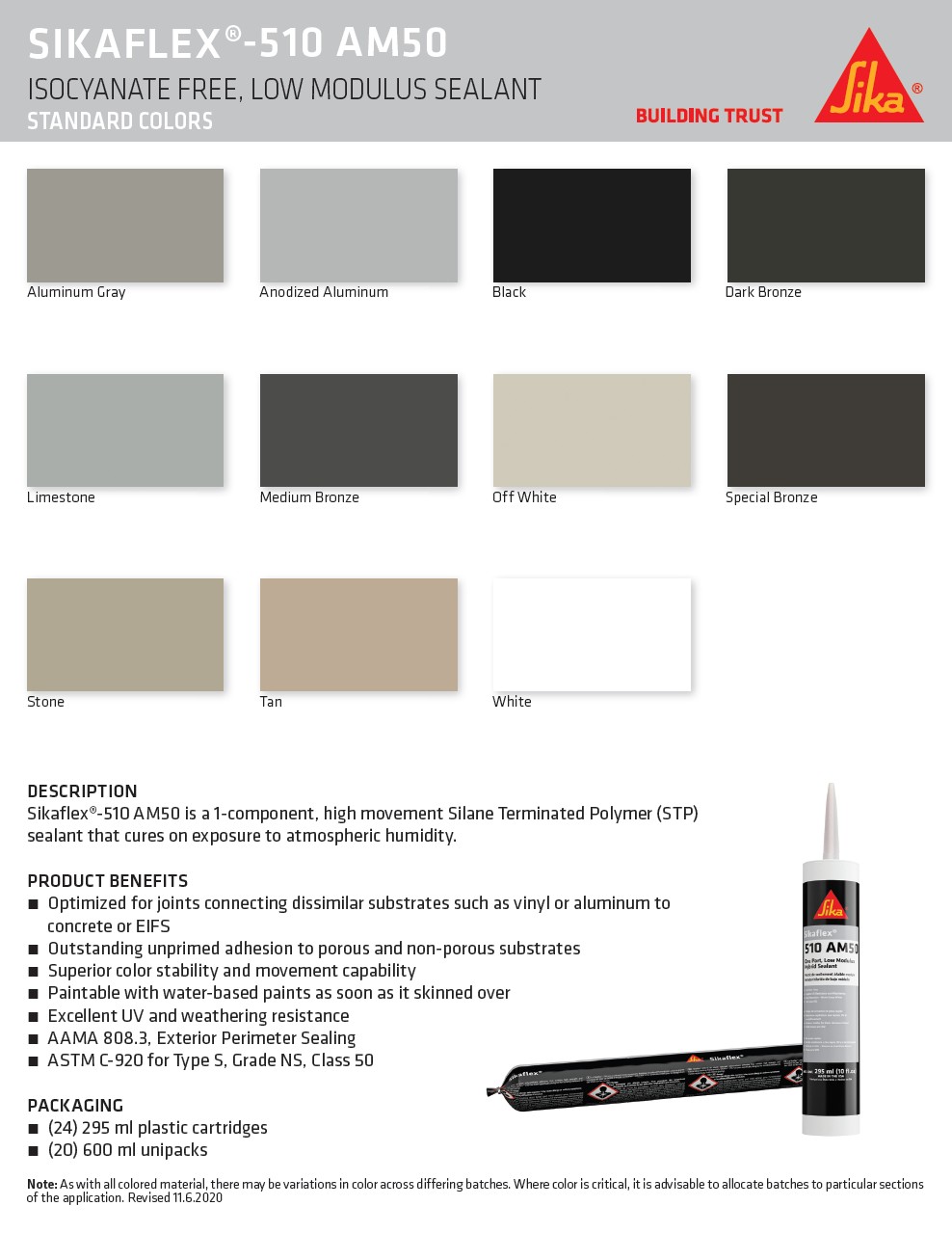 Sikaflex®510 AM50 General Sealing